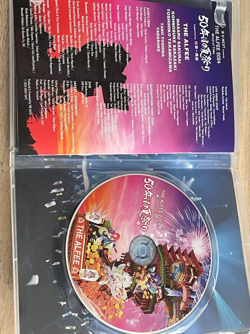 THE ALFEE50年目の夏祭りDVD