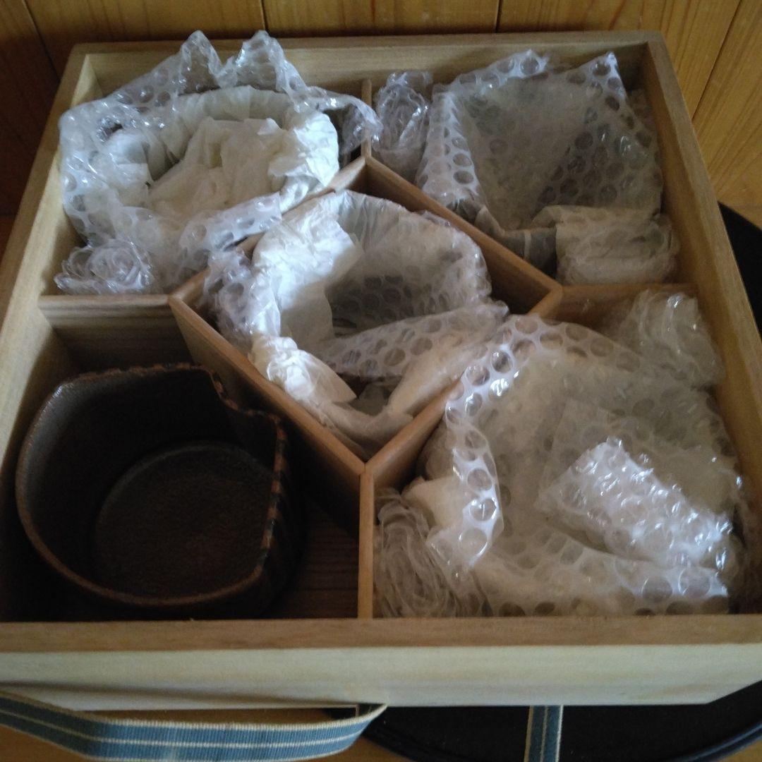 唐津焼 絵唐津　向付　中里重利