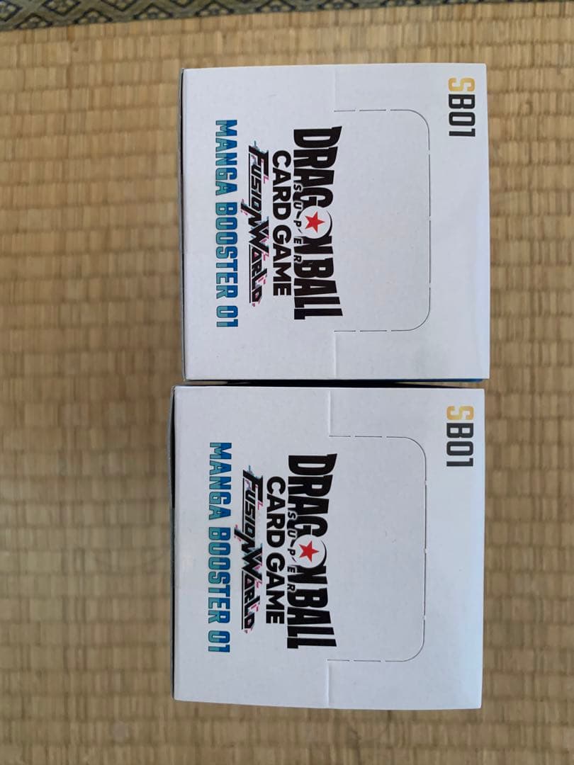 ドラゴンボールカード マンガブースター 2BOX テープ付き 未開封