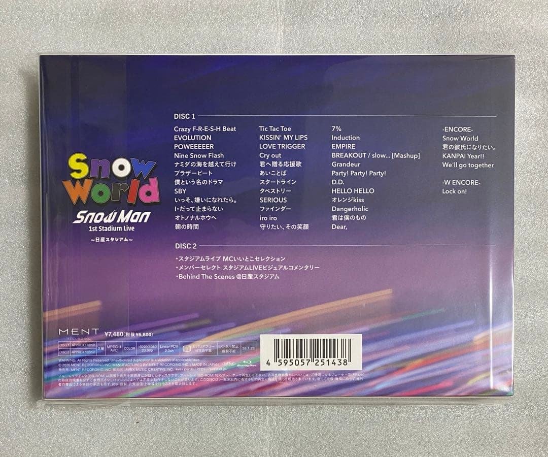 アイドル Man 1st stadium Live  World