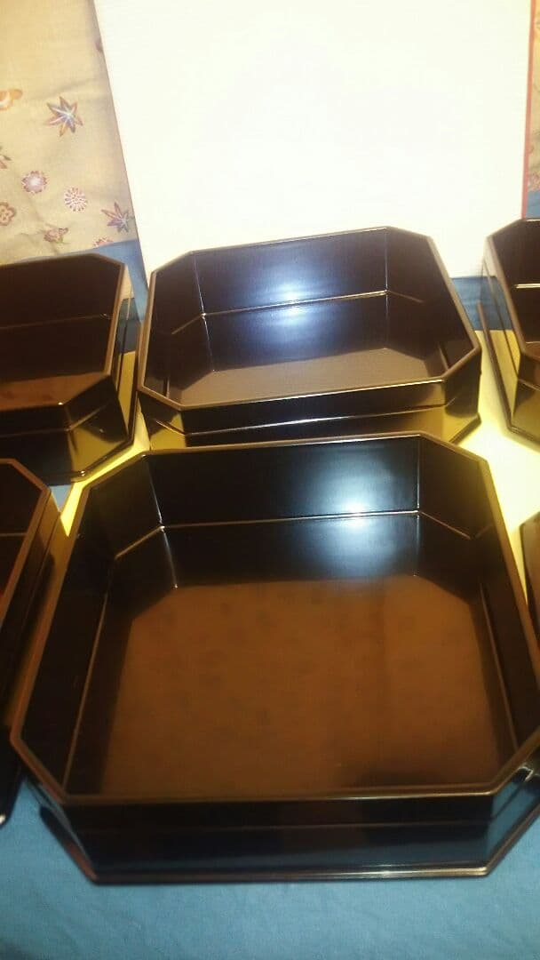 縁高、真塗木製、2番