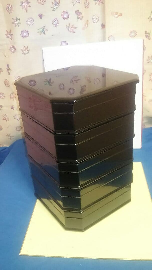 縁高、真塗木製、2番