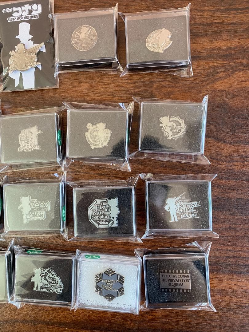 名探偵コナン　劇場版　ピンバッジ　映画　ピンズ