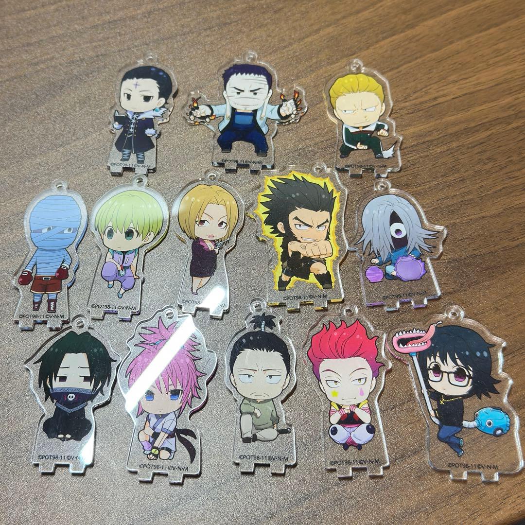 アニメイトカフェ　幻影旅団　アクリルスタンド