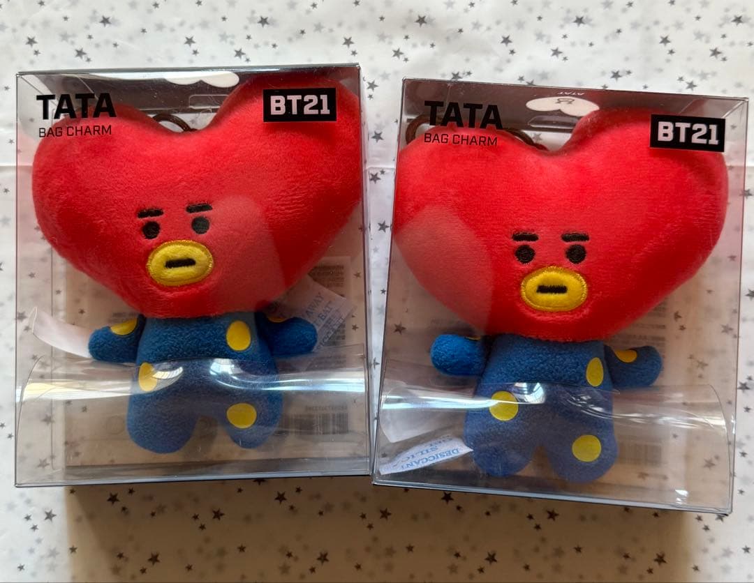BT21 TATA クッション・チャームなど10点セットBTS V