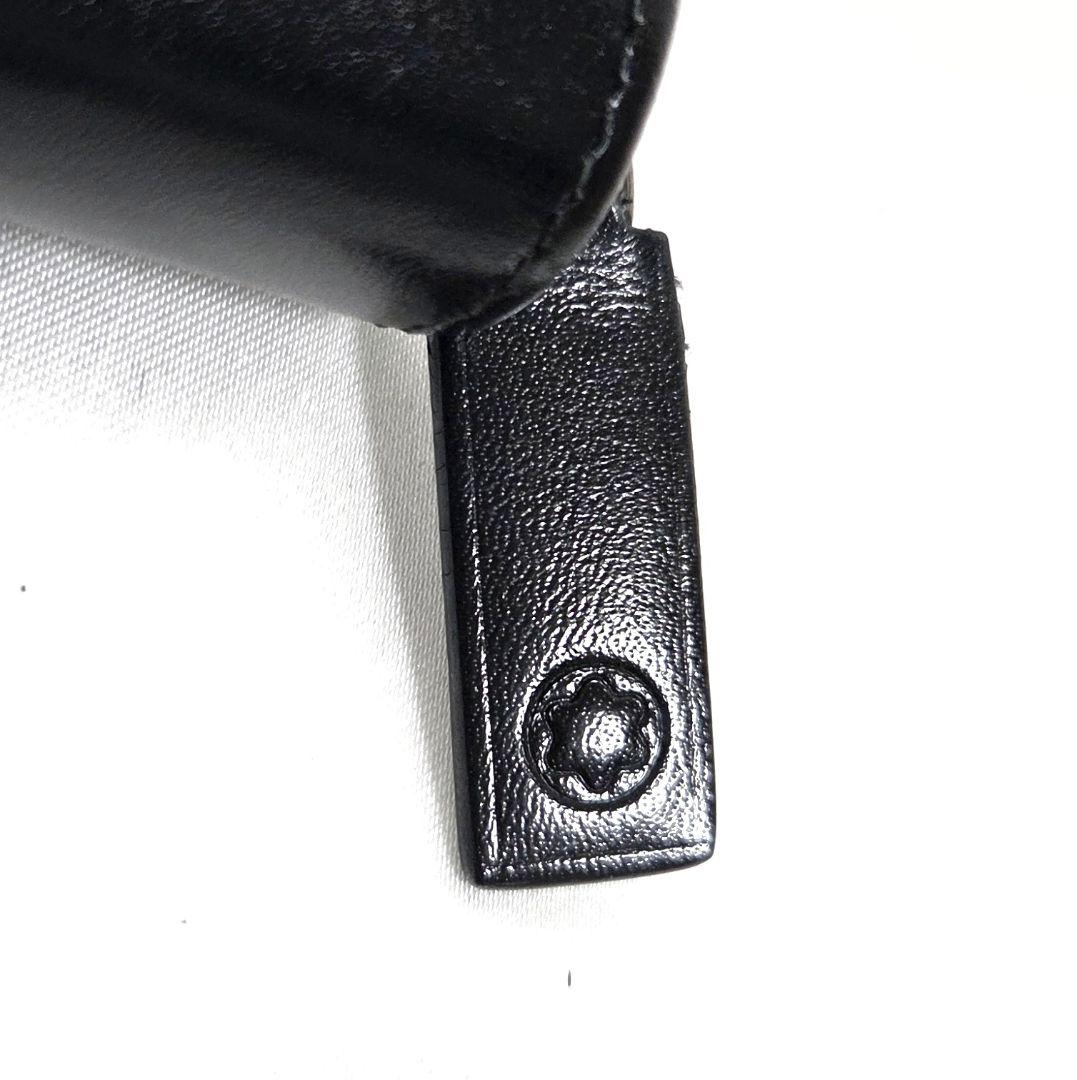 モンブラン ペンケース マイスターシュテュック 1本差しペンポーチ ジップ付き