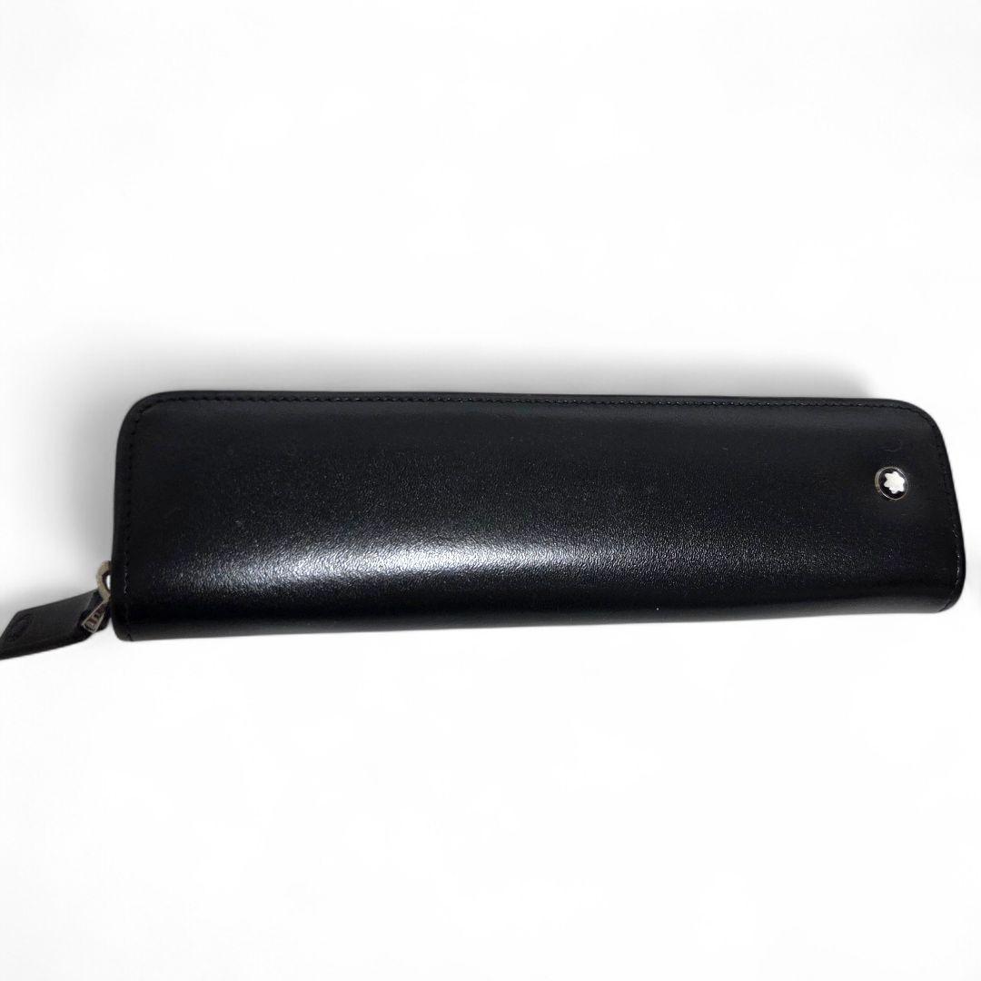 モンブラン ペンケース マイスターシュテュック 1本差しペンポーチ ジップ付き