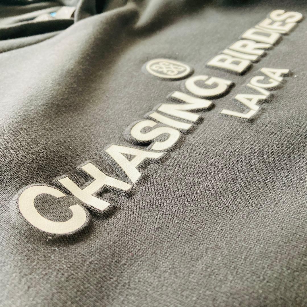 【美品】G/FORE ジーフォア プルオーバーパーカー ブラック ユニセックス