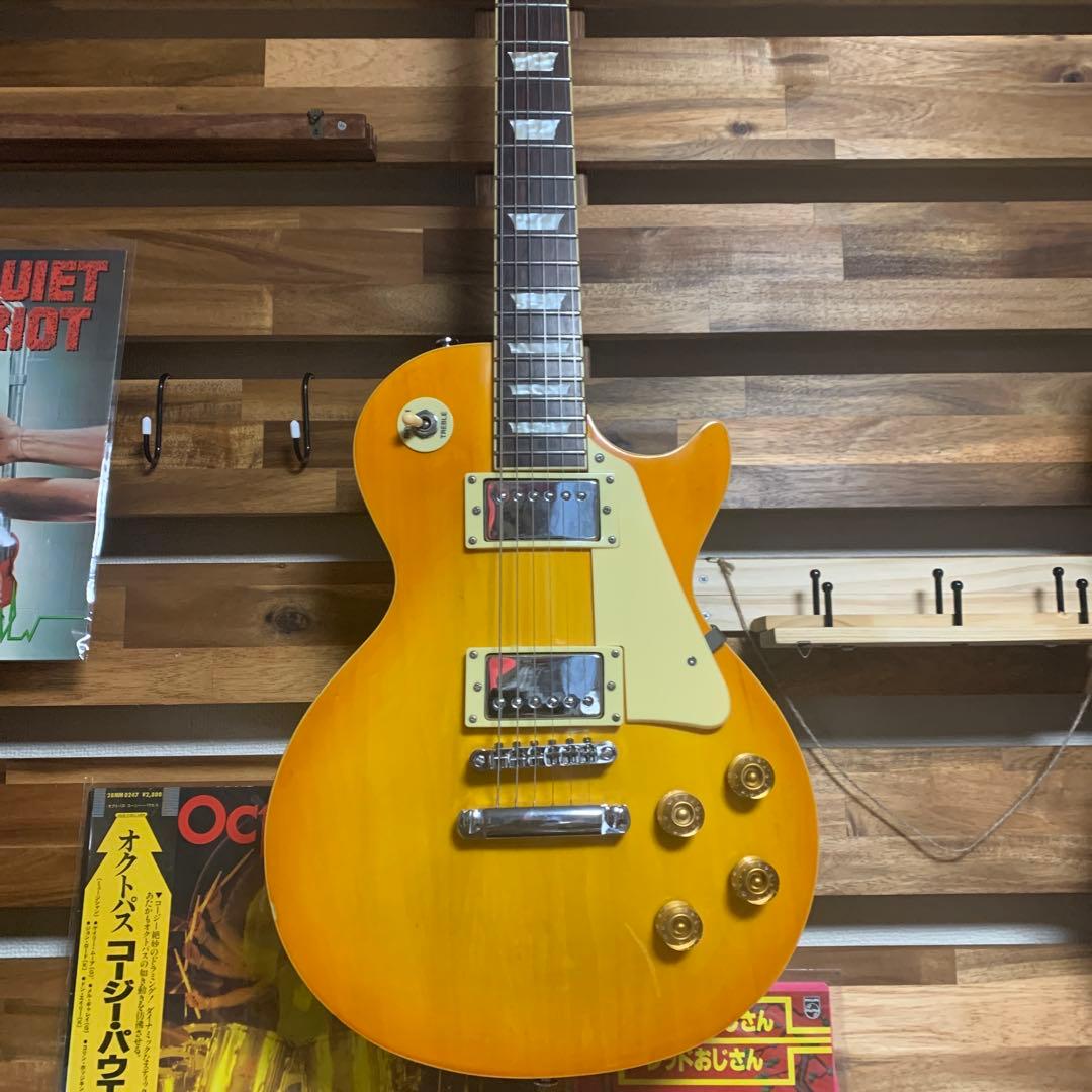 【調整済】プレイテック　Playtech レスポール　レモンバースト　出音好調