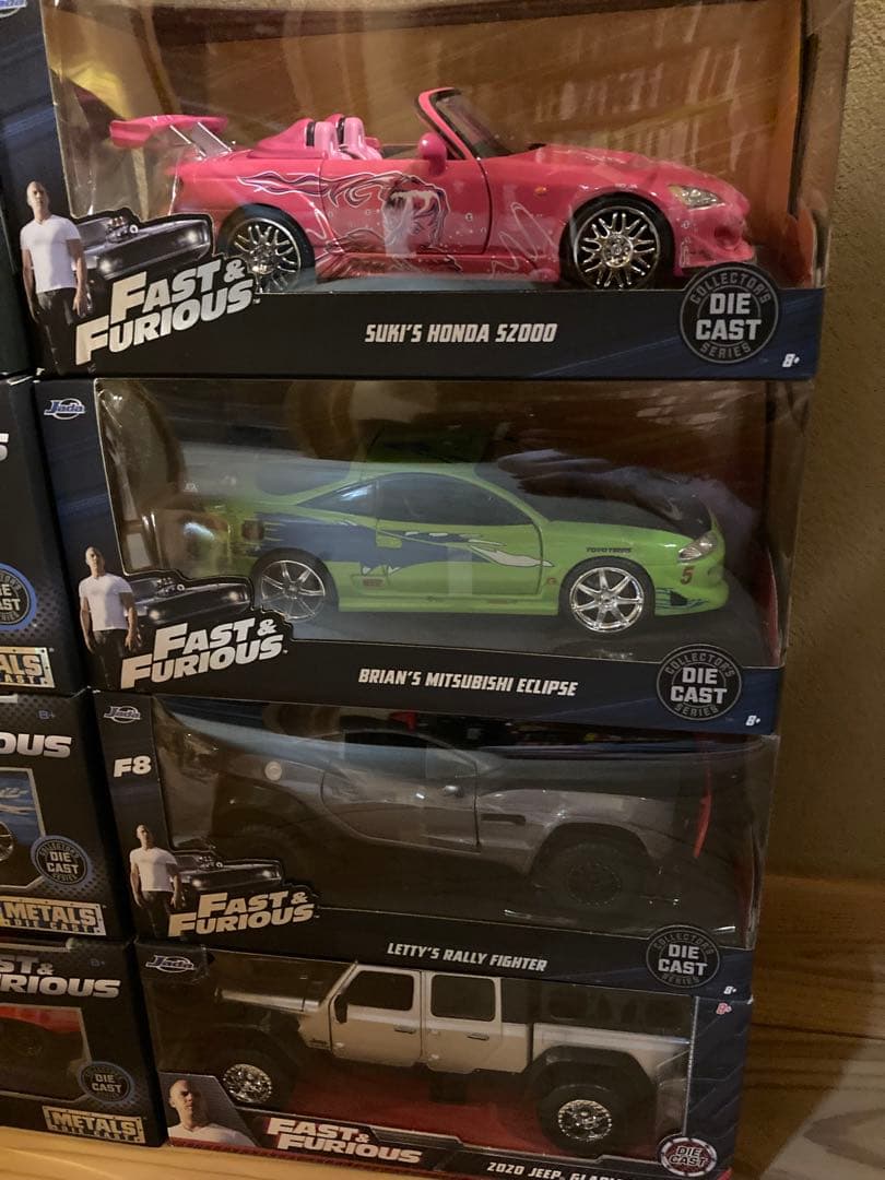 【たかワイルドスピード　1/24 8台セット