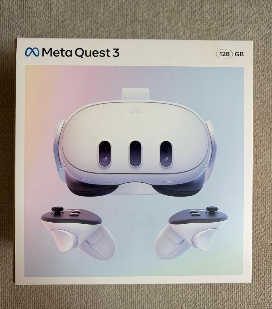  Quest 3 128GB+ヘッドストラップ+フェイスクッション