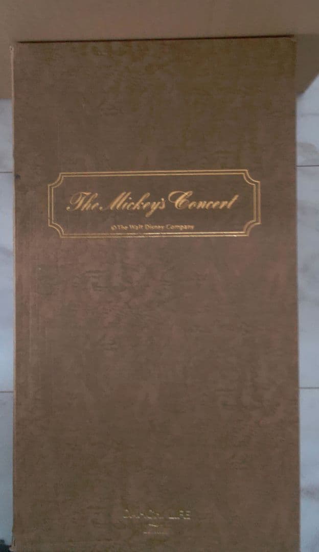 b21 Disney ミッキー オーケストラ ブロンズ像 オルゴール 第一生命