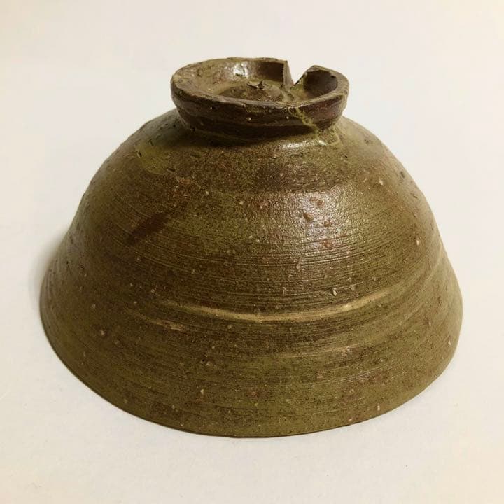 出雲焼楽山焼　十一代長岡空権　茶道具　抹茶碗　R0154お14