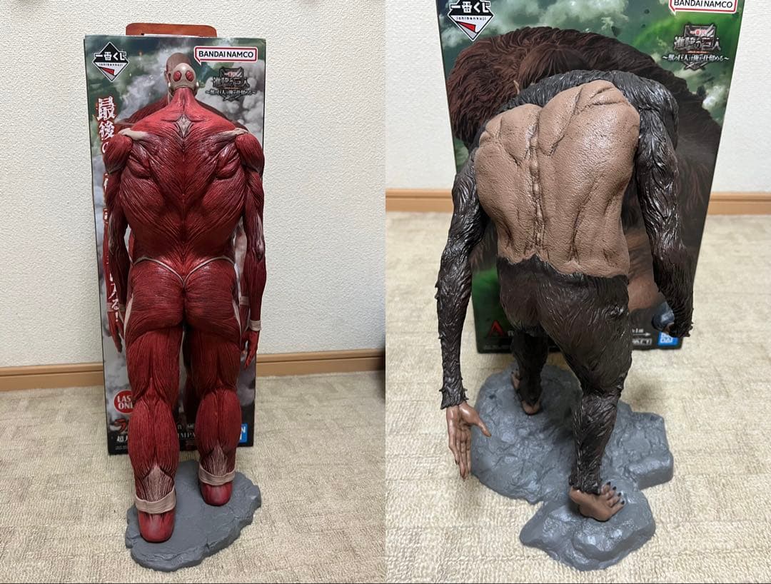 進撃の巨人 一番くじ～獣の巨人は俺が仕留める～ 獣の巨人 超大型巨人フィギュア