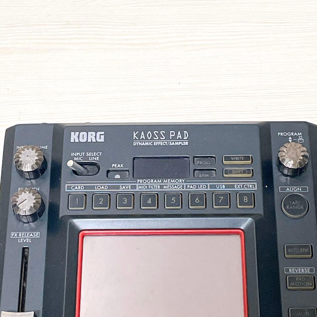 KORG KP-3 コルグ カオスパッド エフェクト サンプラー ブラック