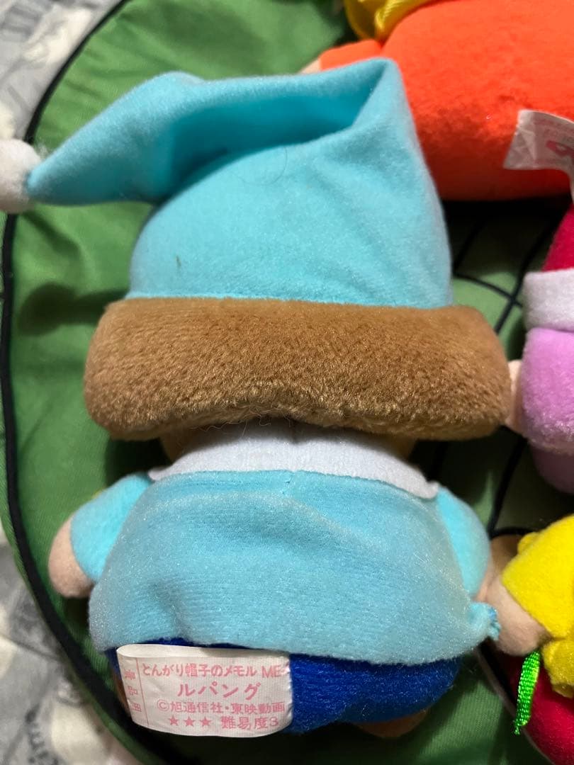 とんがり帽子のメモル　ぬいぐるみ　全5種 フルコンプリート　1993年物