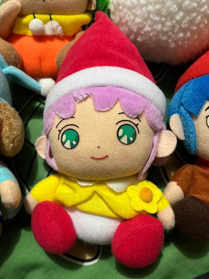 とんがり帽子のメモル　ぬいぐるみ　全5種 フルコンプリート　1993年物