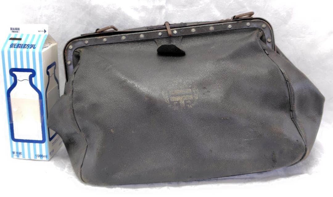 郵便局　自転車　鞄　昭和　レトロ