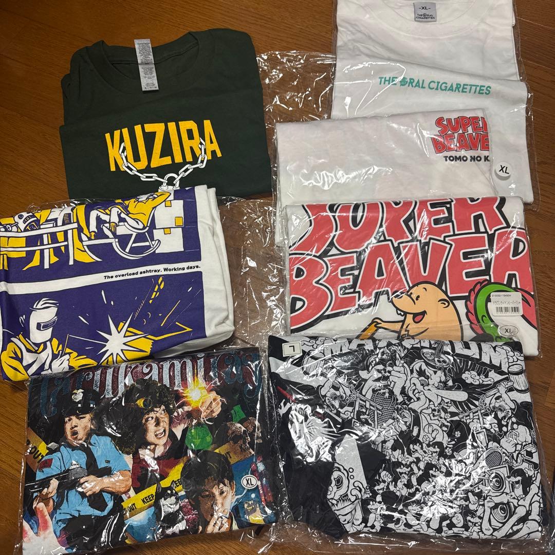 バラ売り可能 バンドTシャツ