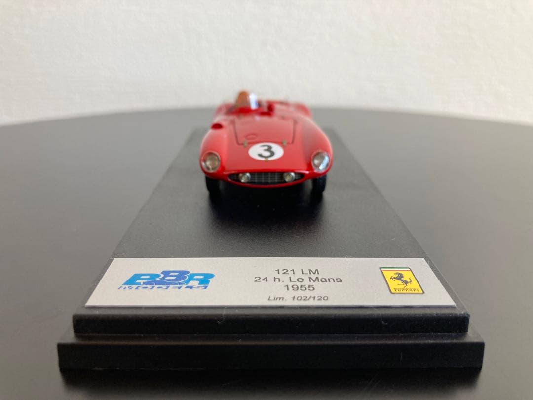BBR 1/43 フェラーリ121 LM LE MANS 1955Redミニカー