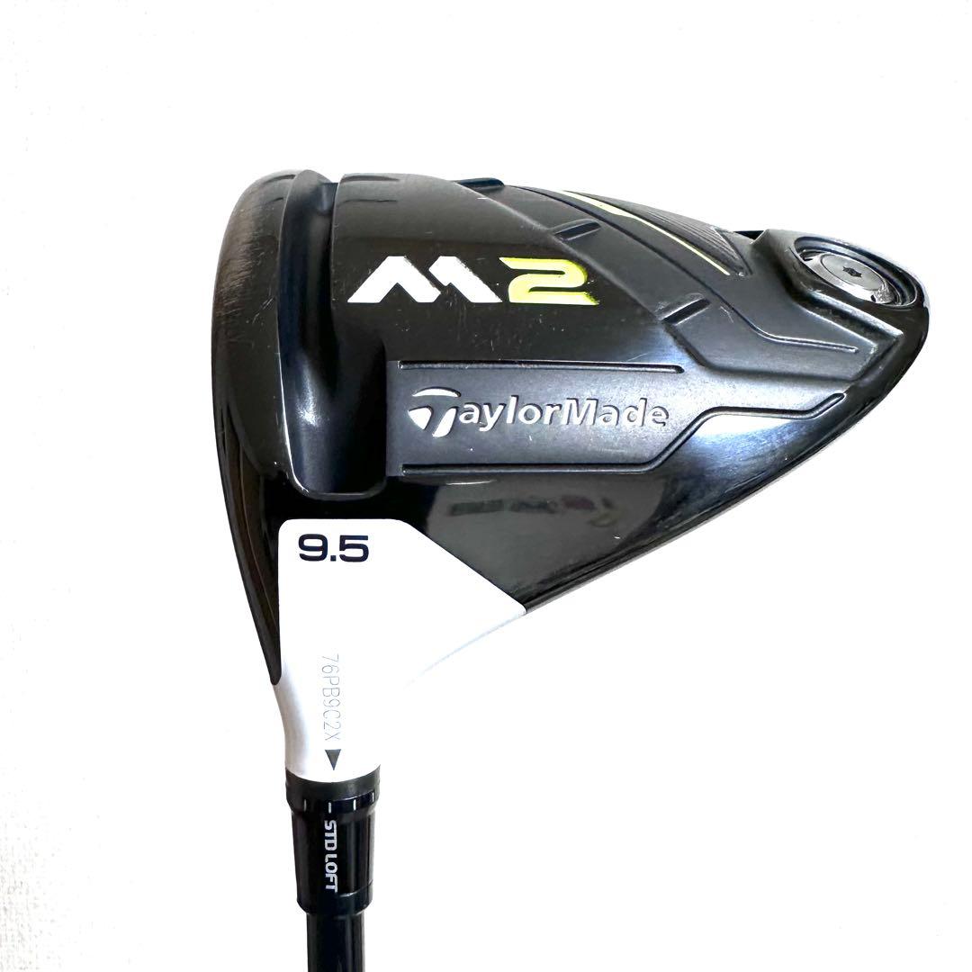 レフティ✨テーラーメイドM2✨9.5度✨ドライバー✨FLEX:S✨ヘッドカバー付