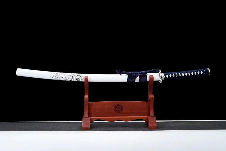 1069-武具 刀装具 日本刀　模造刀 居合刀 武士道 武蔵 鑑賞用 手鍛造打