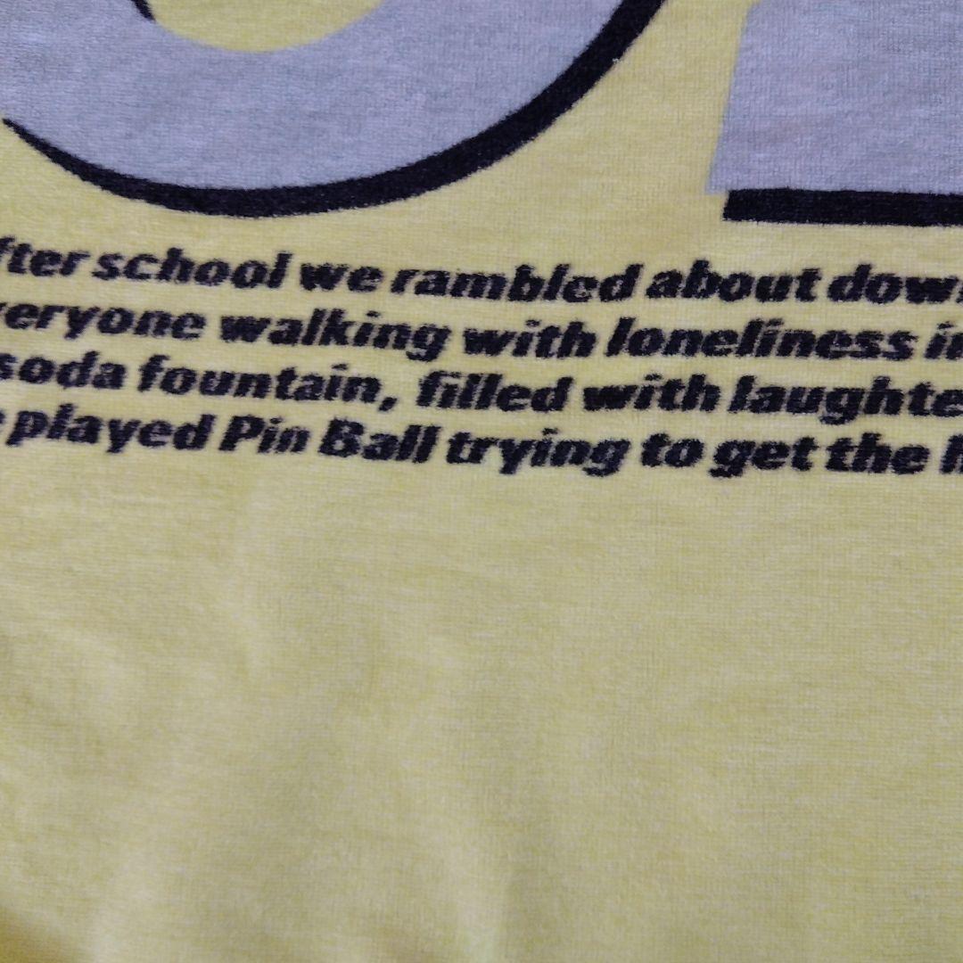 OZAKI 尾崎豊　大判バスタオル 　イエロー　38年以上前製　☆お値下げ☆