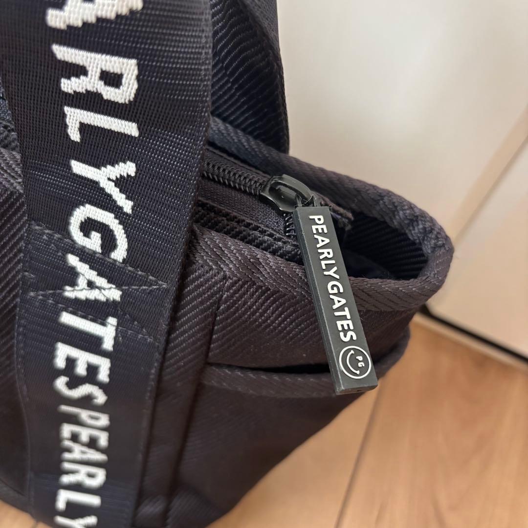 【美品】PEARY GATES パーリーゲイツ カートバック ネイビー