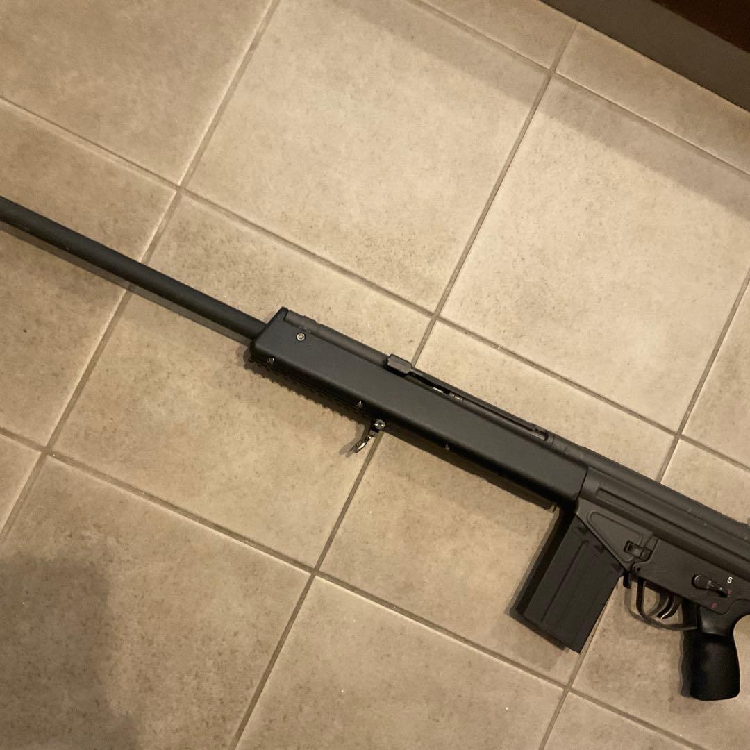 88m/s東京マルイ純正電動ガンG3SG1スナイプサイレンサーメンテ済