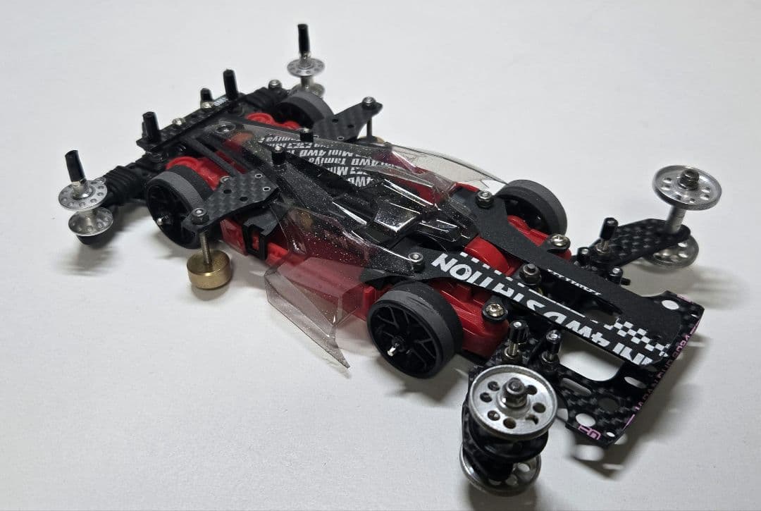 ミニ四駆　MSシャーシ　スラピボ　未完成