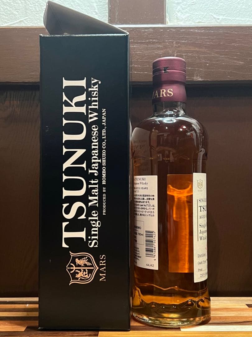 MARS 津貫 6年 シングルモルトウイスキー 700ml 限定215本