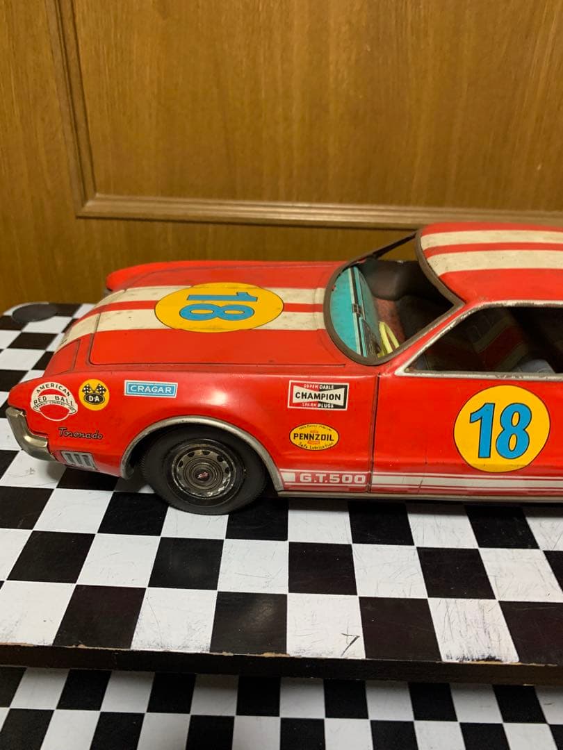 ❣️激レア アサヒ玩具ATC 当時物 ❣️日本製ブリキ オールズモービル トロネード