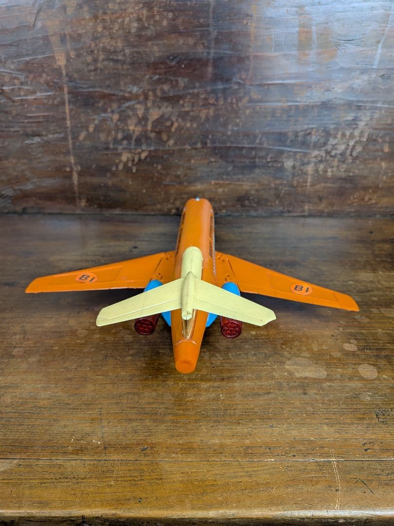 超レア★ブラニフ 航空★古いブリキ＆プラ製／フリクション★日本製★used