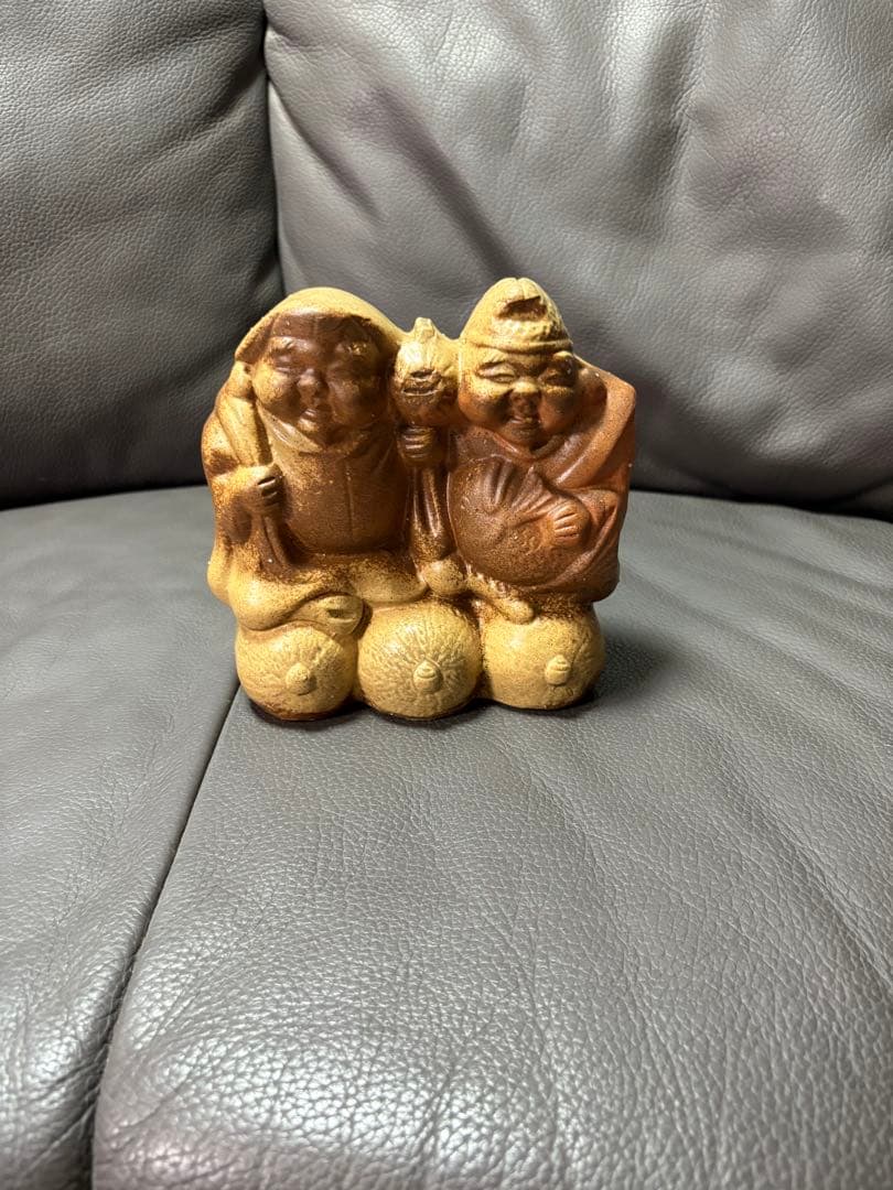 置物　七福神の恵比寿様と大黒天様