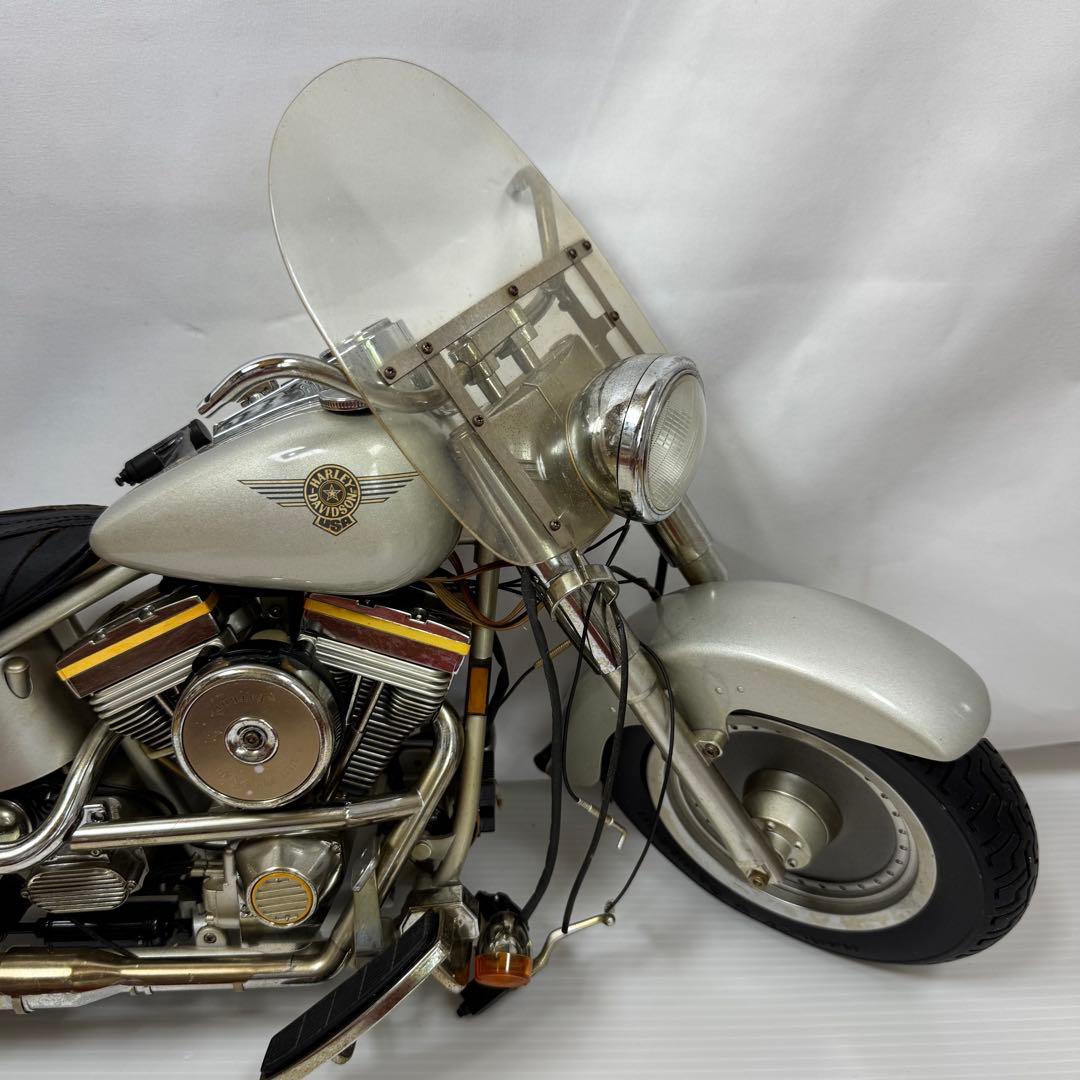 ディアゴスティーニ　ハーレーダビッドソン　ファットボーイ　ジャンク品　模型