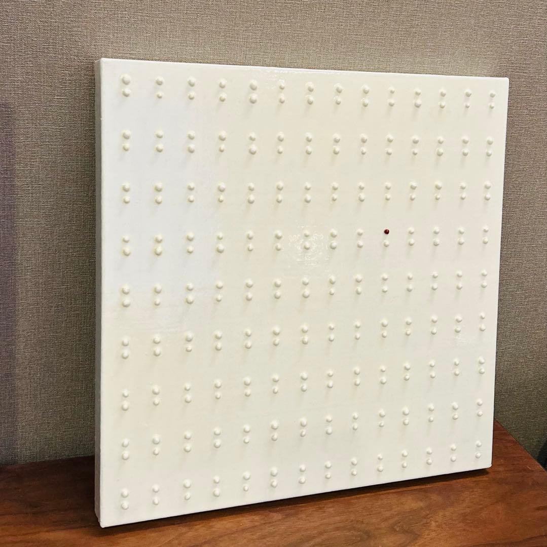 【値下げ】市村しげの キャンバス ミクストメディア「Position #9」