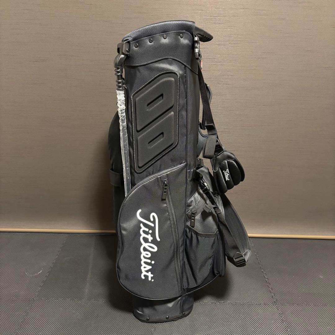 タイトリストスタンドバッグ 超美品 TB21SX4 黒