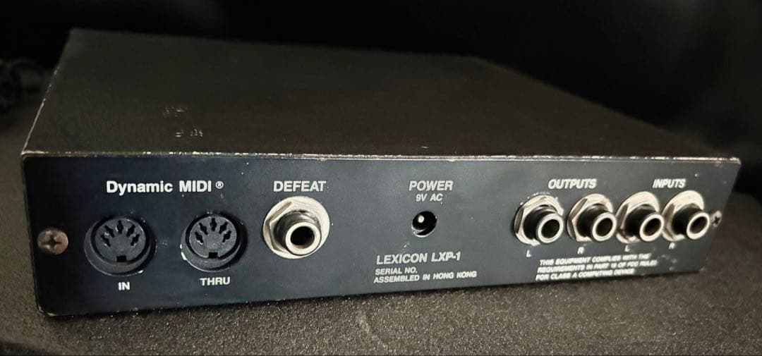 Lexicon LXP-1 リバーブ【ジャンク】＆サウンドハウスACアダプタ付き