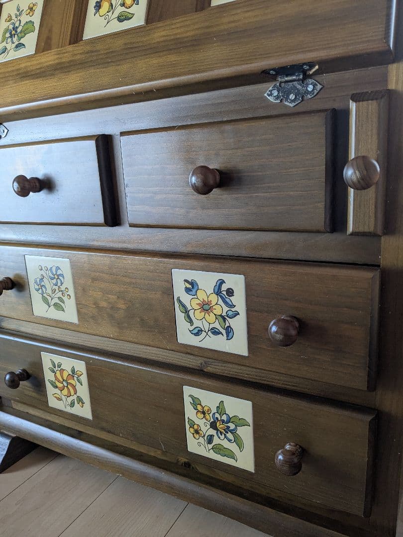 角煮☆ ACTUS スペイン製　ライティングビューロー北欧　チェスト