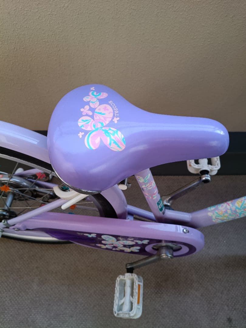 ブリヂストン　エコパル　20インチ　ラベンダー　　子供用自転車