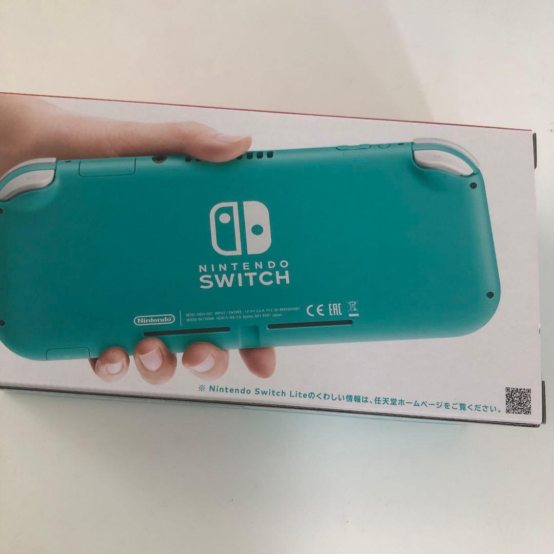 Nintendo switch ライト　ターコイズ