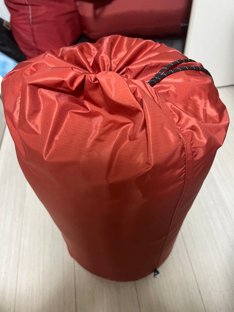  peak BD-103 オレンジ色 ナイロンシュラフ