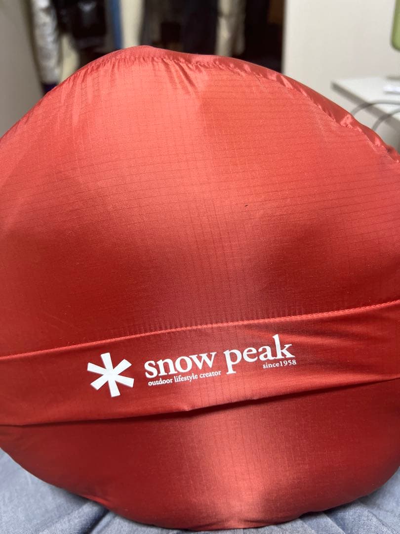  peak BD-103 オレンジ色 ナイロンシュラフ