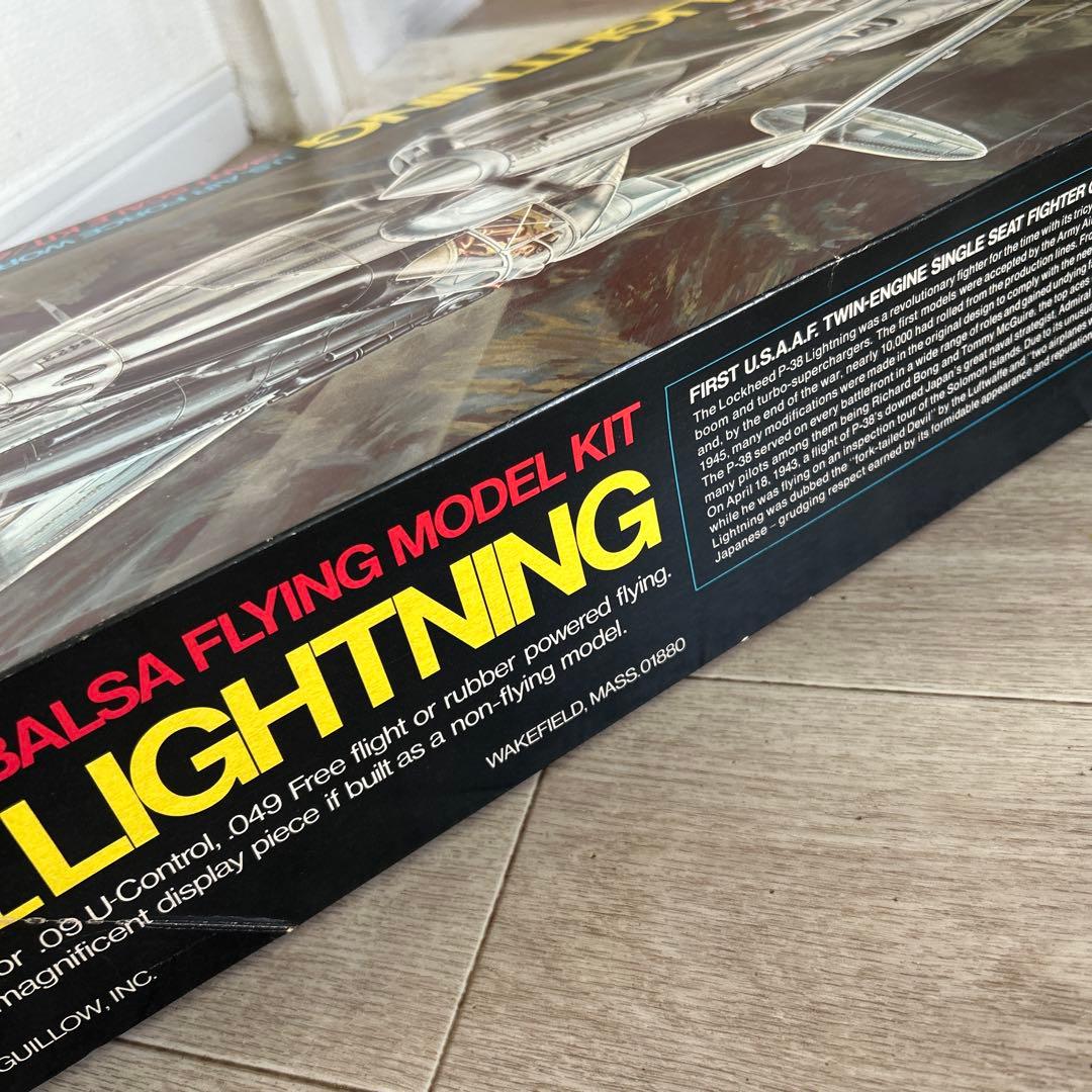 k*3様 Guillow's Lockheed P-38L Lightning