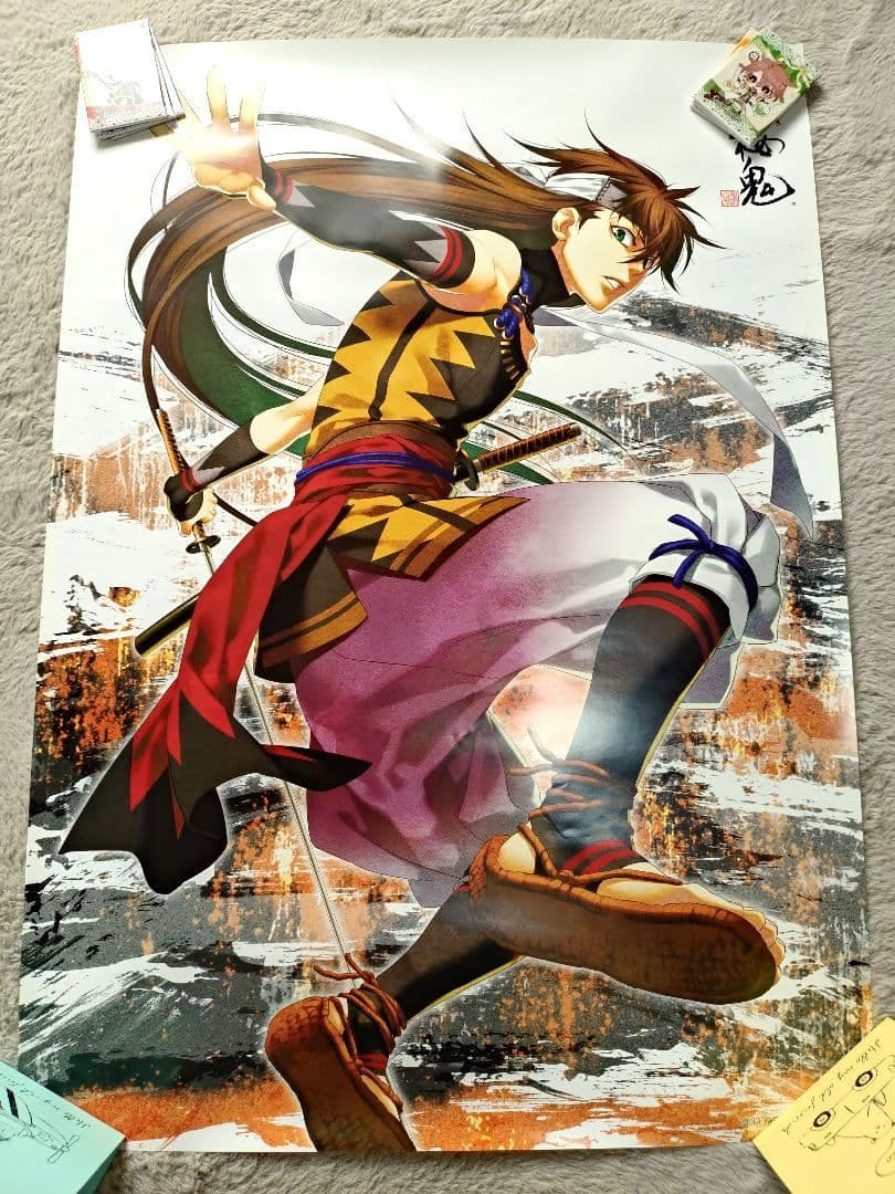 薄桜鬼 合戦 B2ポスター カズキヨネ 8枚セット C77 コミケ 未使用