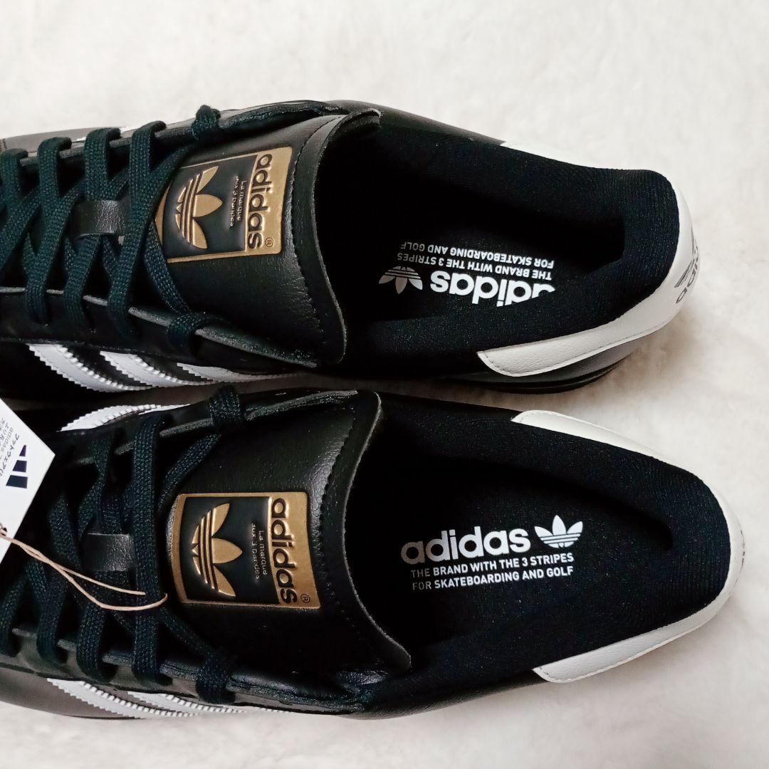 ❣️新品❣️adidas SS80 GOLF SL ゴルフ 黒×白 29.5