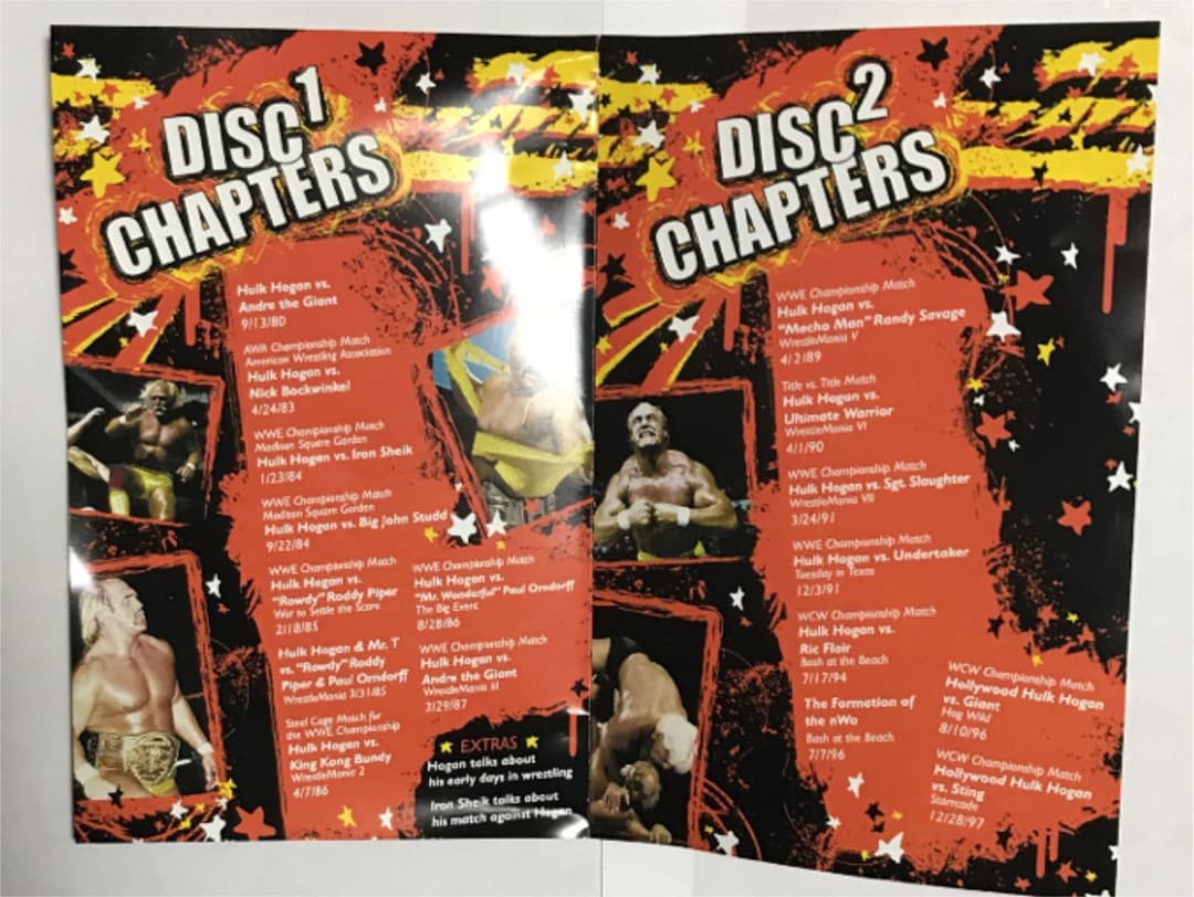 ハルク・ホーガン/WWE ハルク・ホーガン アルティメット・アンソロジー〈3枚…