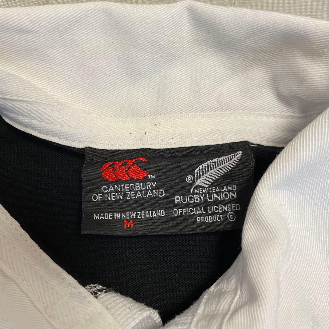 Canterbury オールブラックス ラガーシャツ Mサイズ