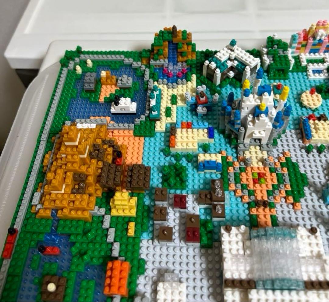 ディズニー、ナノブロック（ディズニーランド、ディズニーシー）