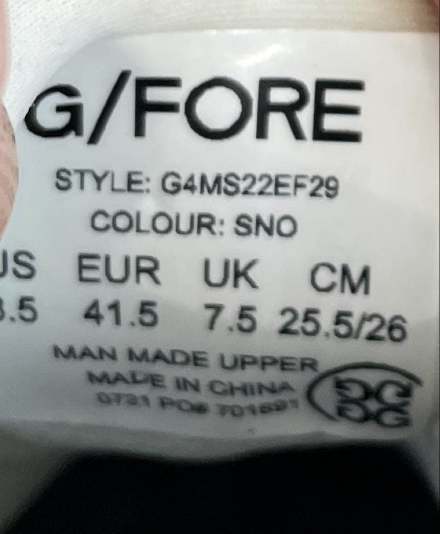 G/FORE ゴルフシューズ　 26cm